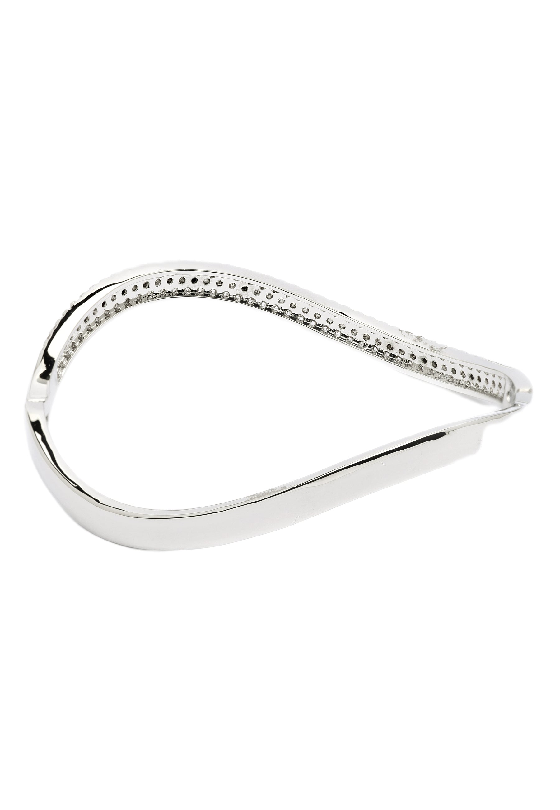 Bracelet manchette Silver Glow