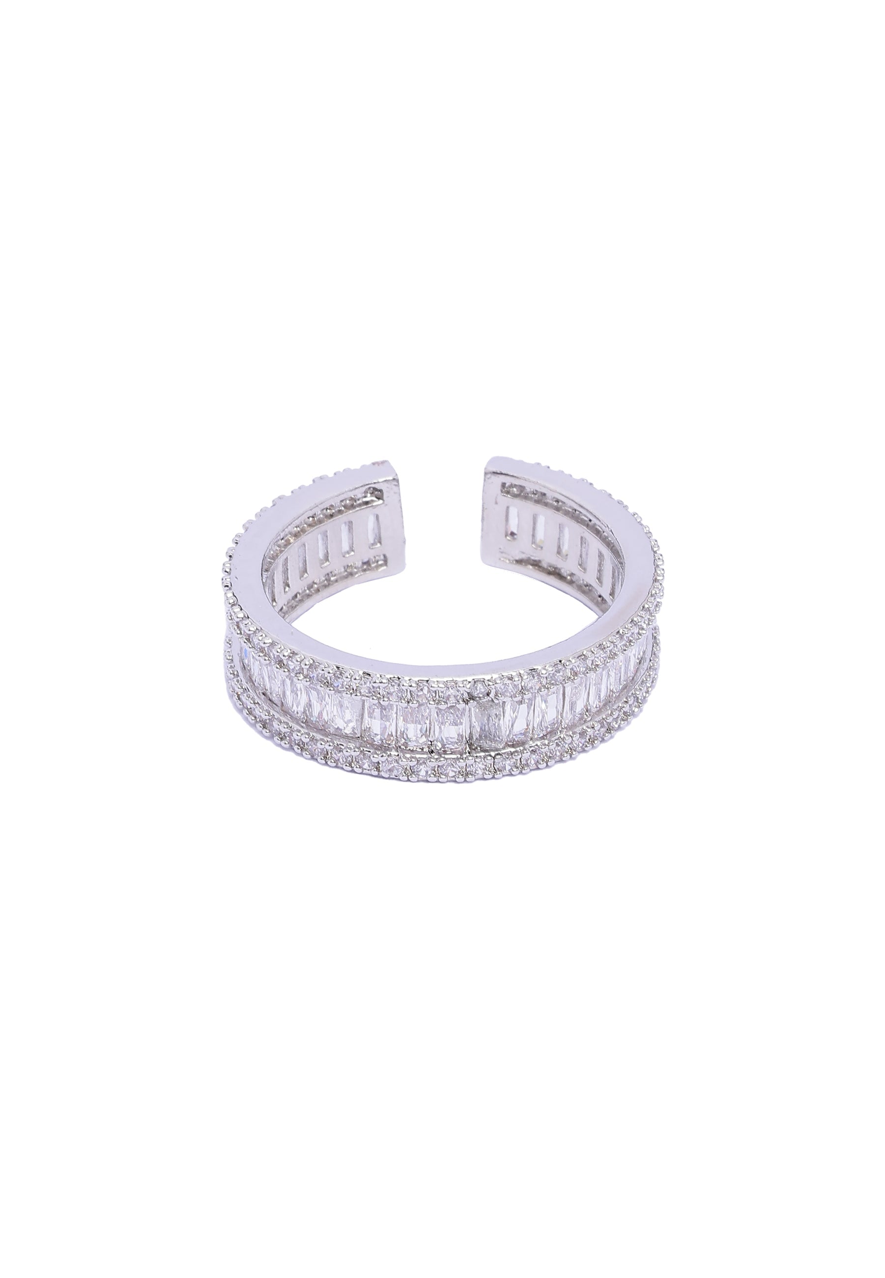 Bague d'éternité étincelante