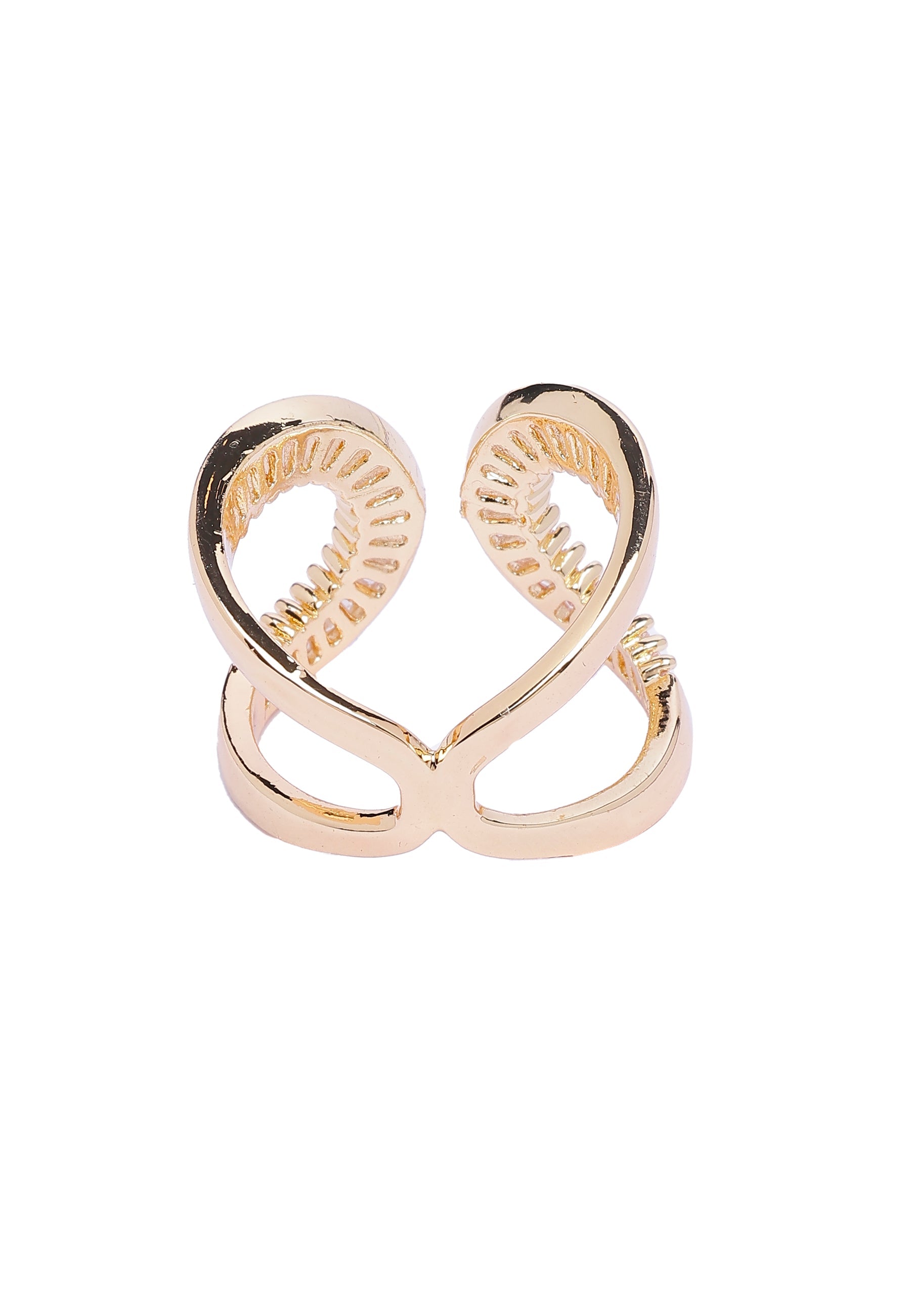 Bague Glamour Croissant d'Or