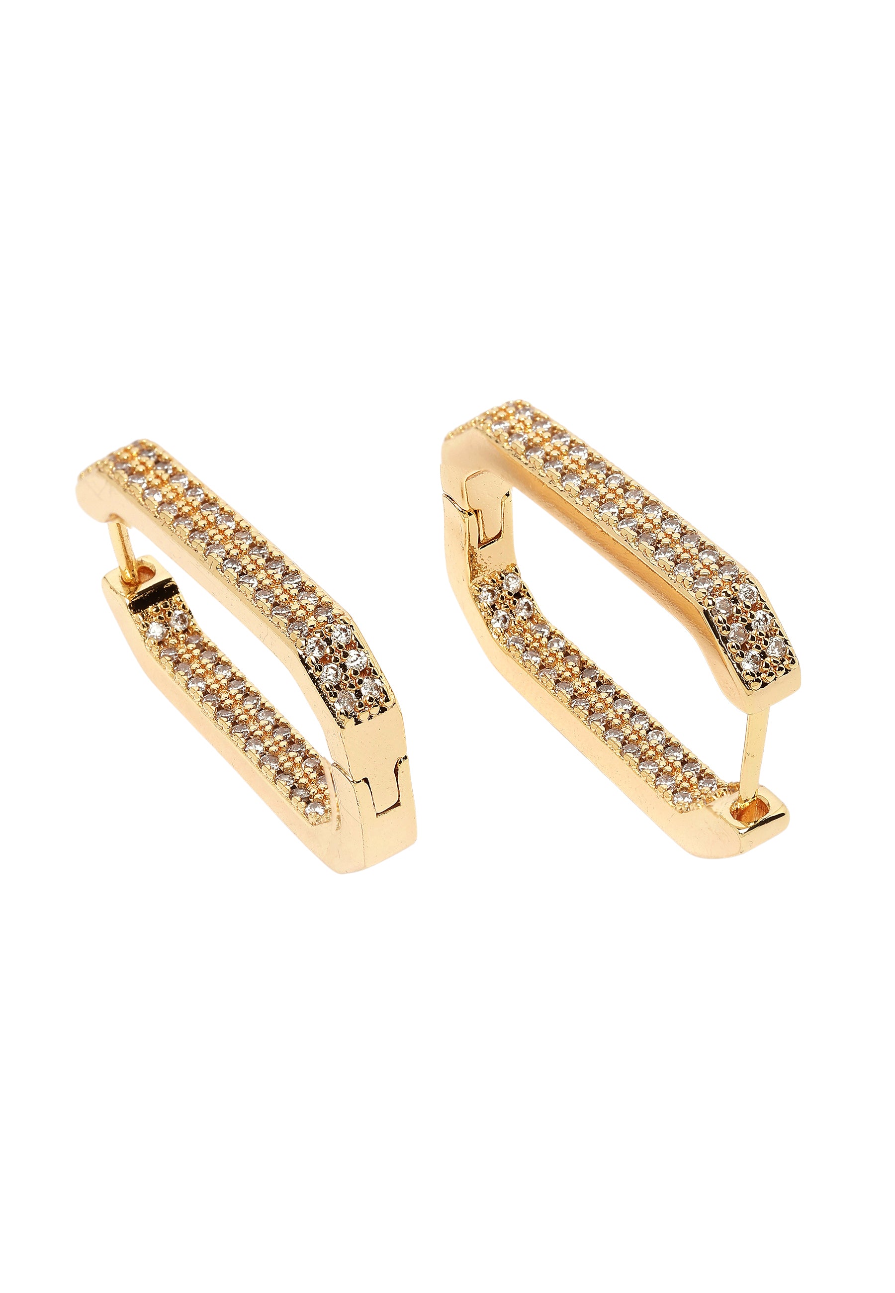 Sleek and Stylish Hoop Earrings