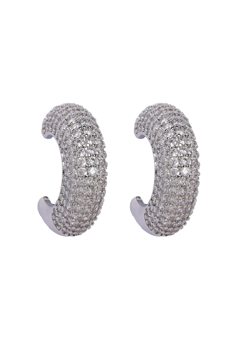 Twinkling Dainty Hoops