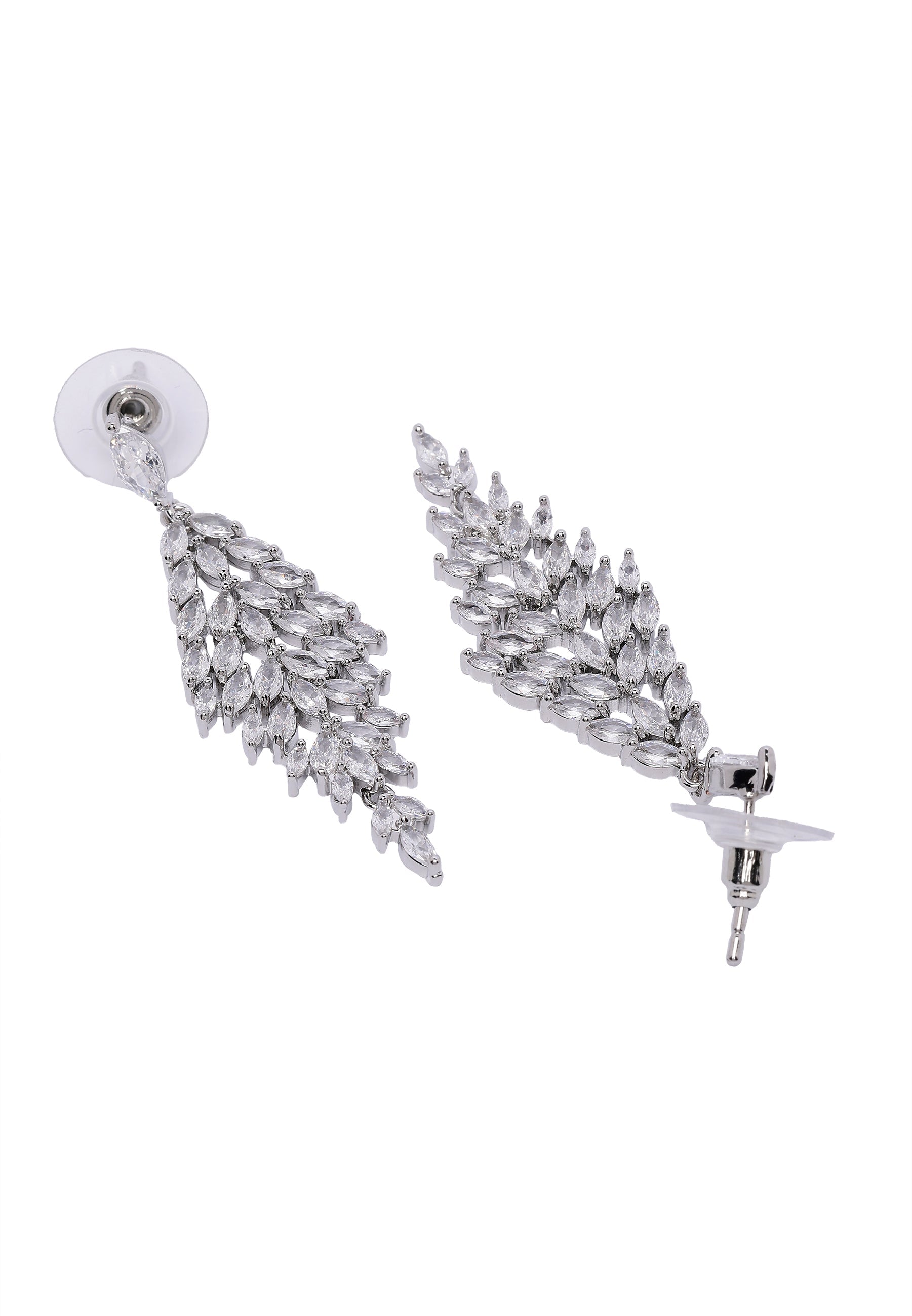 Diamond Dew Drop Earrings