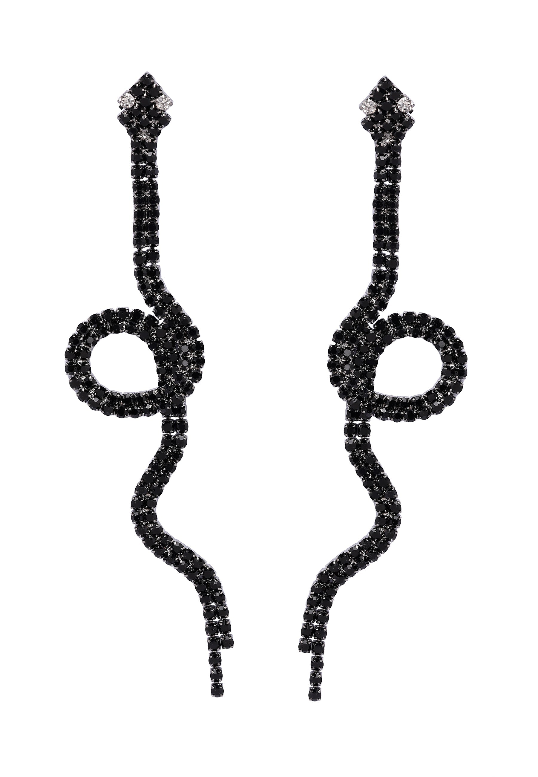 Swaying Snake Earrings