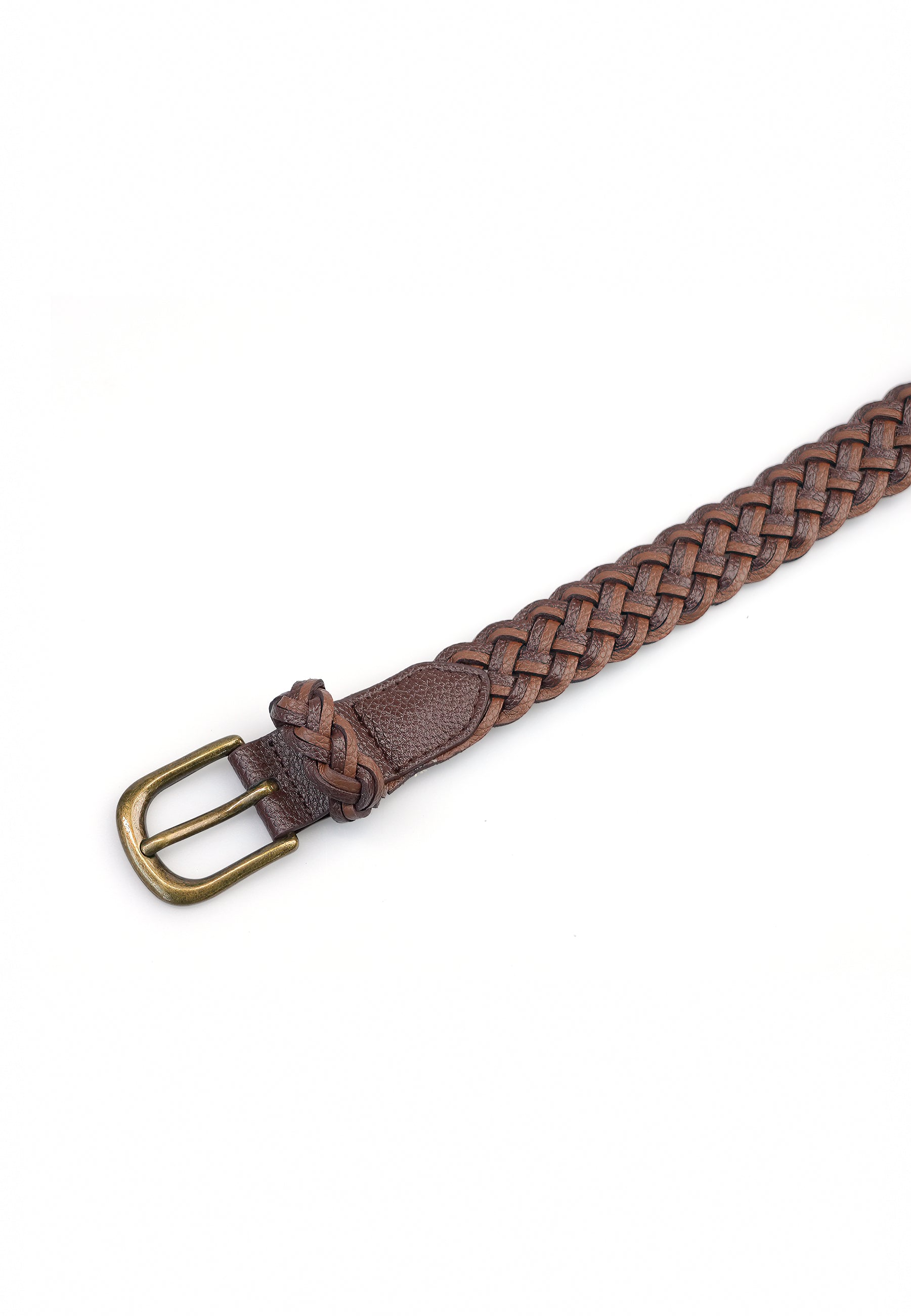 Contemporary Round Buckle Belt