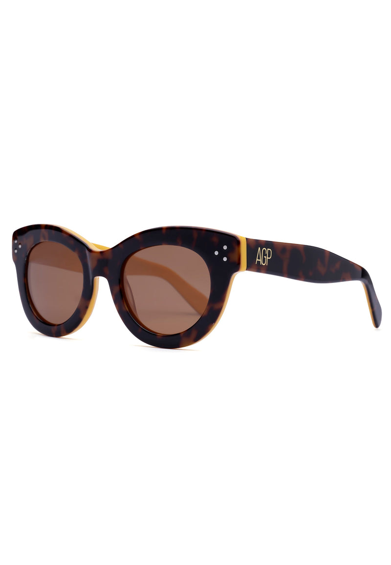 Lunettes de soleil rétro à monture ronde
