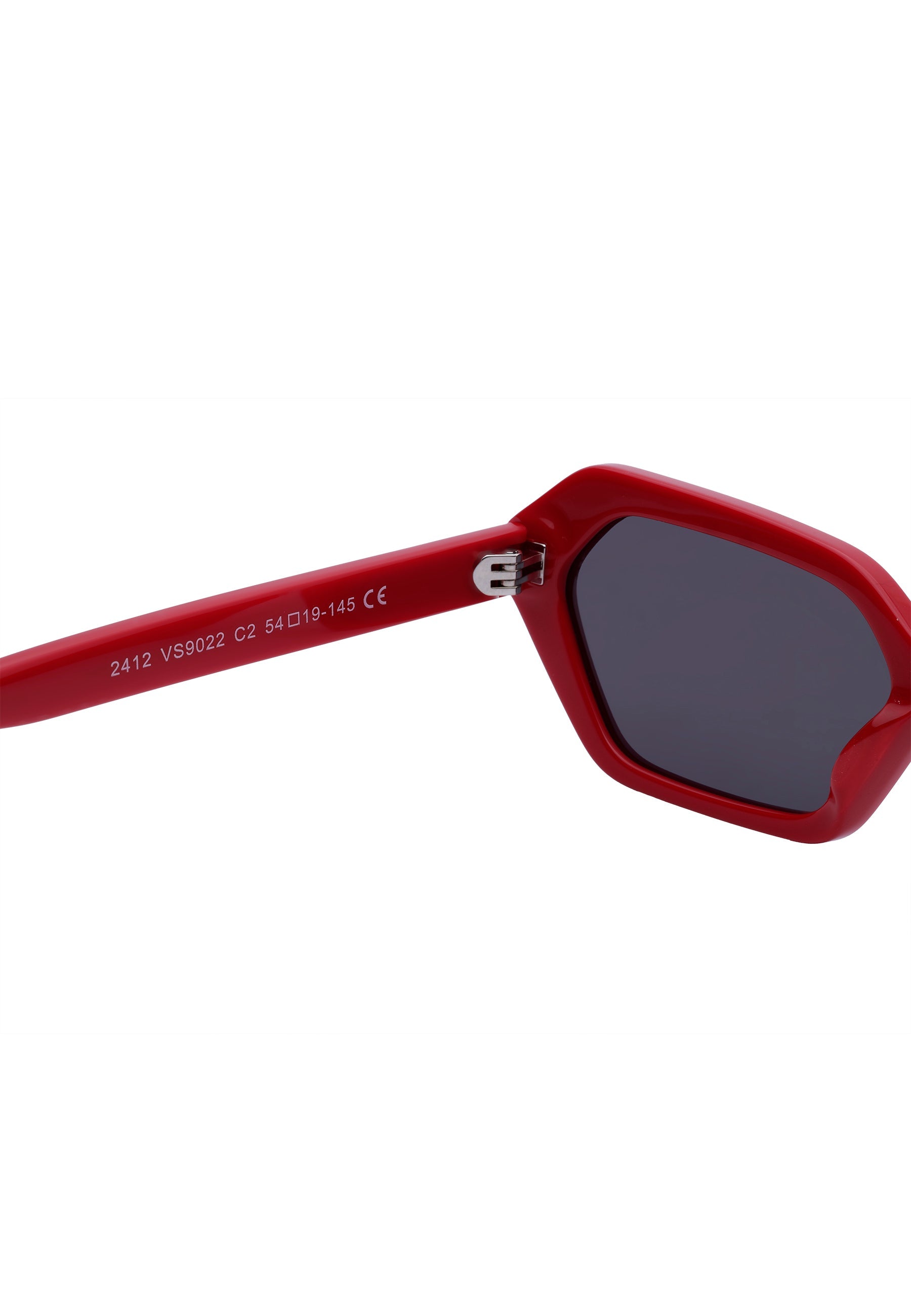 Lunettes de soleil micro angulaires futuristes